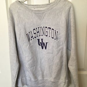 University of Washington Crew Neck Sweatshirt